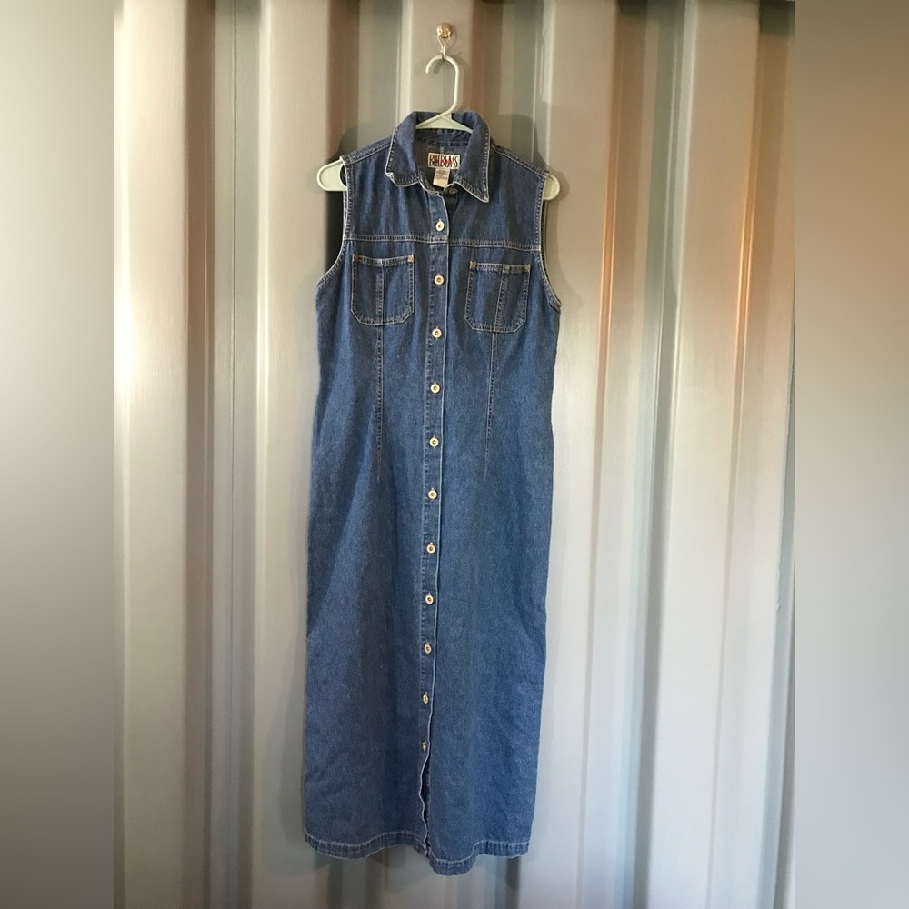 BILL BLASS JEANS DENIM DRESS